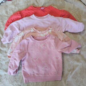 Sweatshirt Bundle of 4, Size 12M